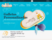 Tablet Screenshot of galletea.com
